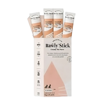 Amelisa Pet & Co Pets Rawly Stick Salmon & Egg Yolk 25pcs (2 boxes)